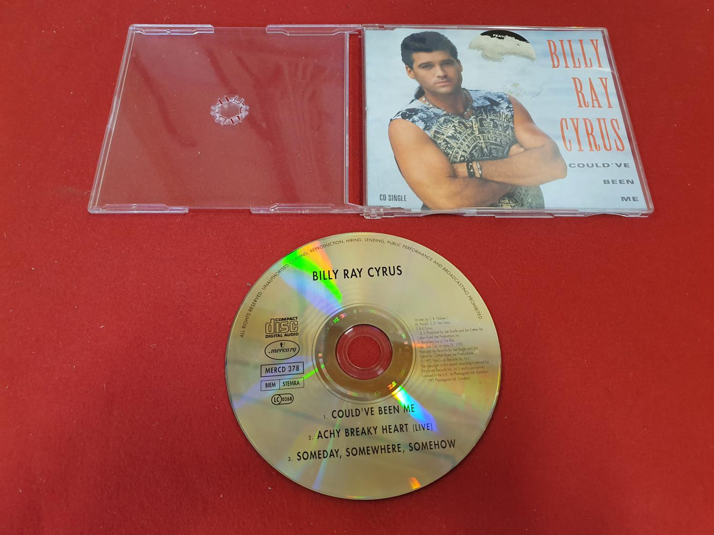 BILLY RAY CYRUS COULD'VE BEEN ME SINGEL till CD