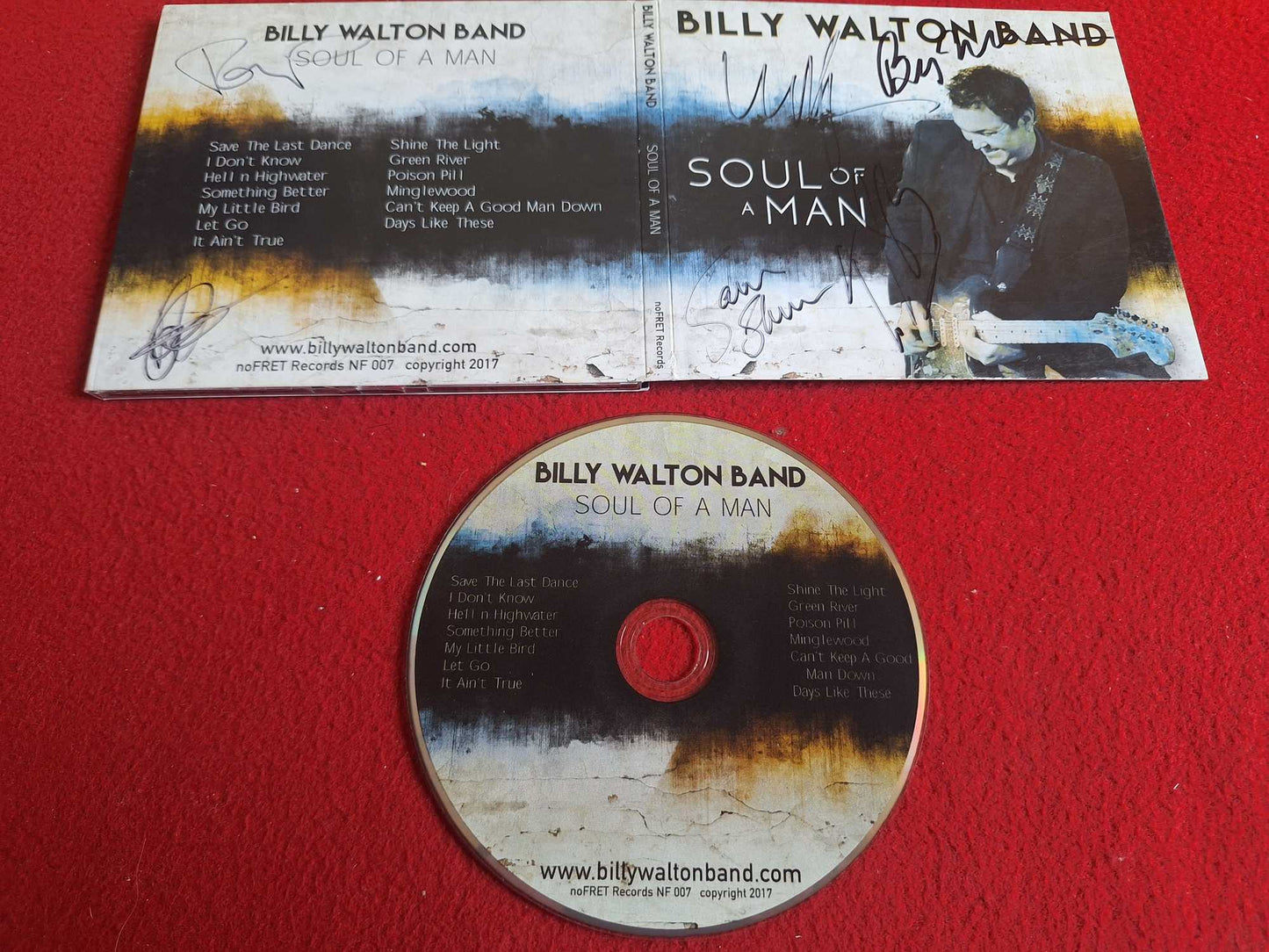 BILLY WALTON SOUL OF A MAN CD