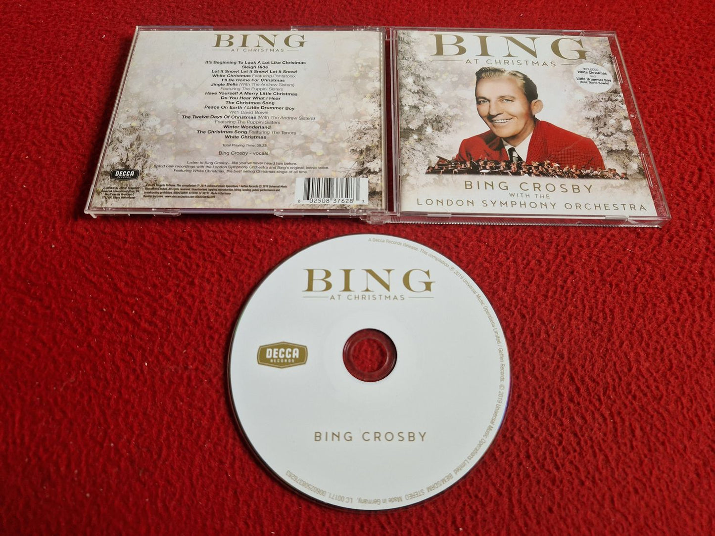 BING CROSBY BING AT CHRISTMAS CD