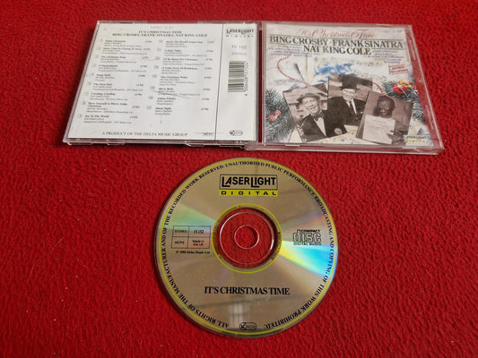 BING CROSBY / FRANK SINATRA / NAT KING COLE IT'S CHRISTMAS TIME CD