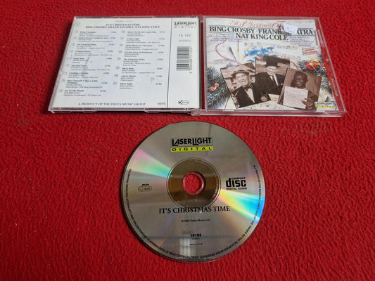 BING CROSBY / FRANK SINATRA / NAT KING COLE IT'S CHRISTMAS TIME CD