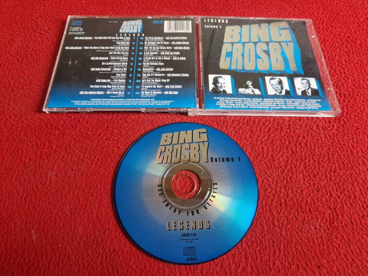 BING CROSBY [LEGENDS VOLUME 1] CD