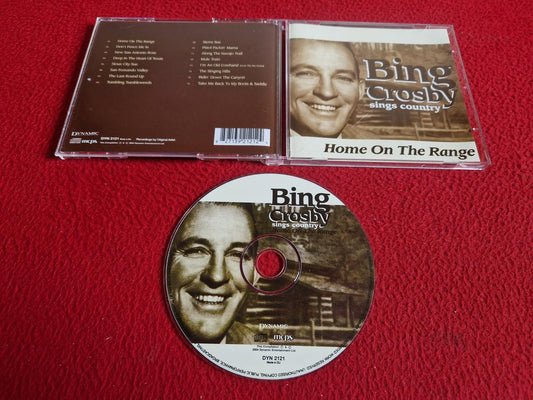 BING CROSBY SINGS COUNTRY HOME ON THE RANGE CD