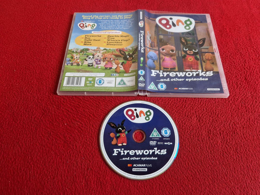 BING FIREWORKS AND OTHER EPISODES DVD