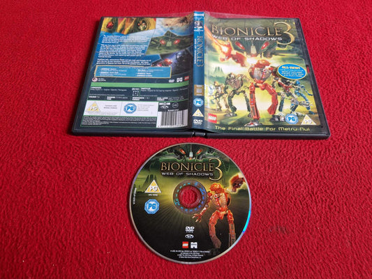 BIONICLE 3 WEB OF SHADOWS DVD