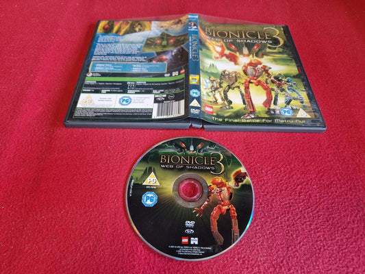 BIONICLE 3 WEB OF SHADOWS till DVD