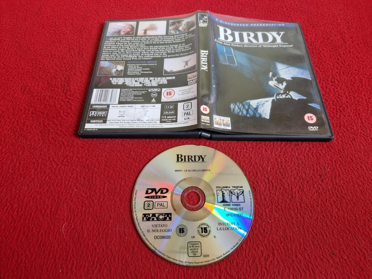 BIRDY [ SVENSK TEXT ] DVD