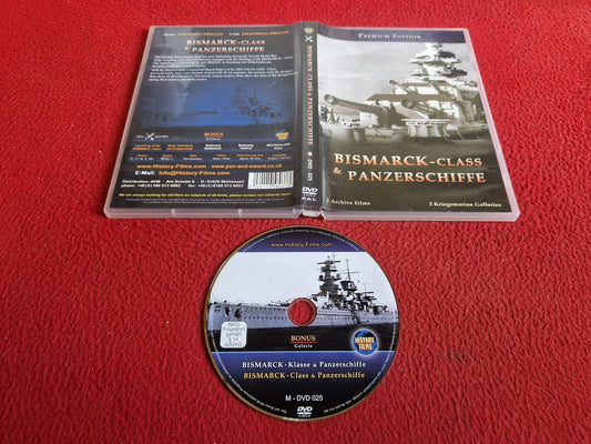 BISMARCK- CLASS & PANZERSCHIFFE DVD