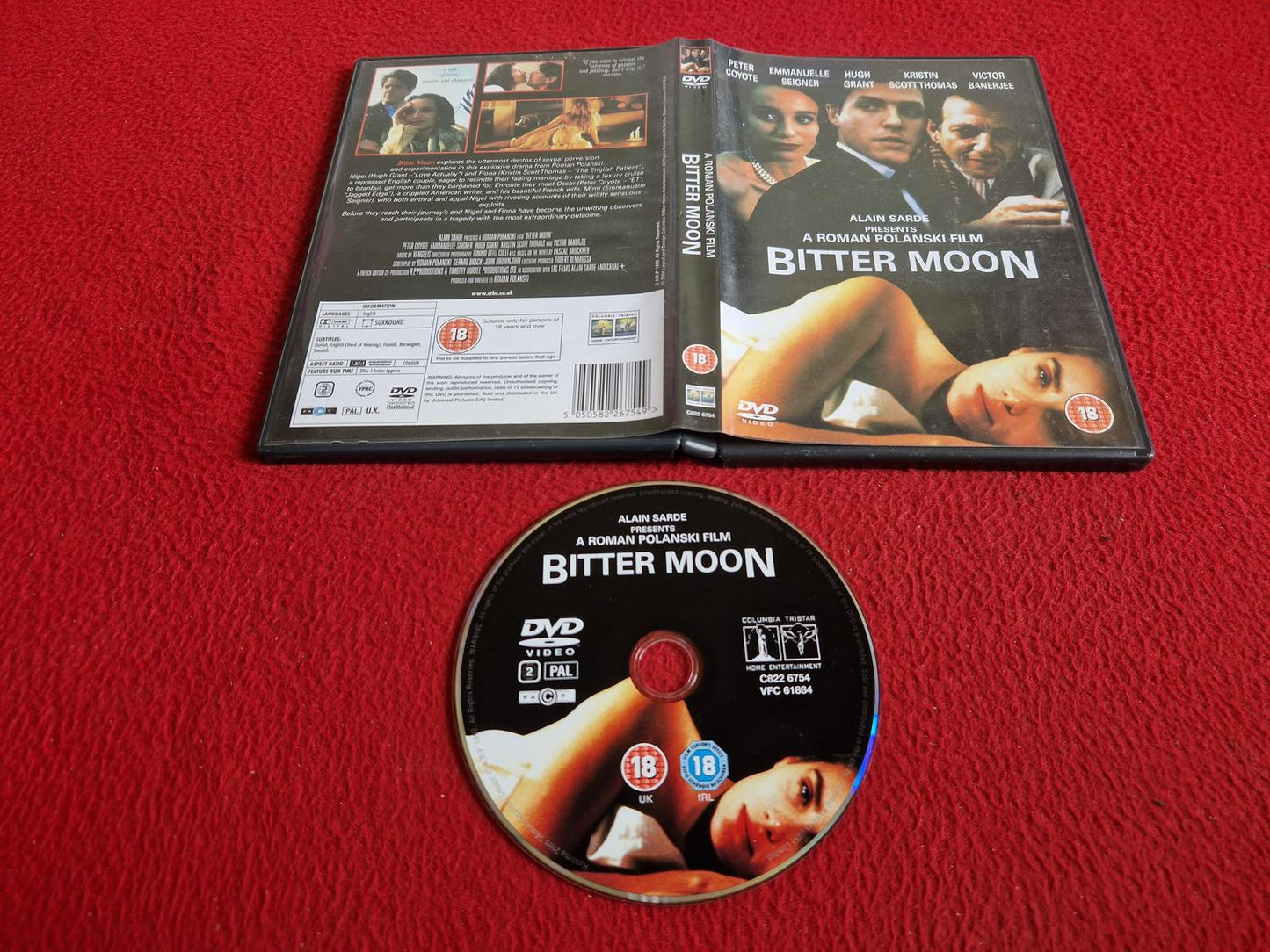 BITTER MOON [ SVENSK TEXT ] DVD