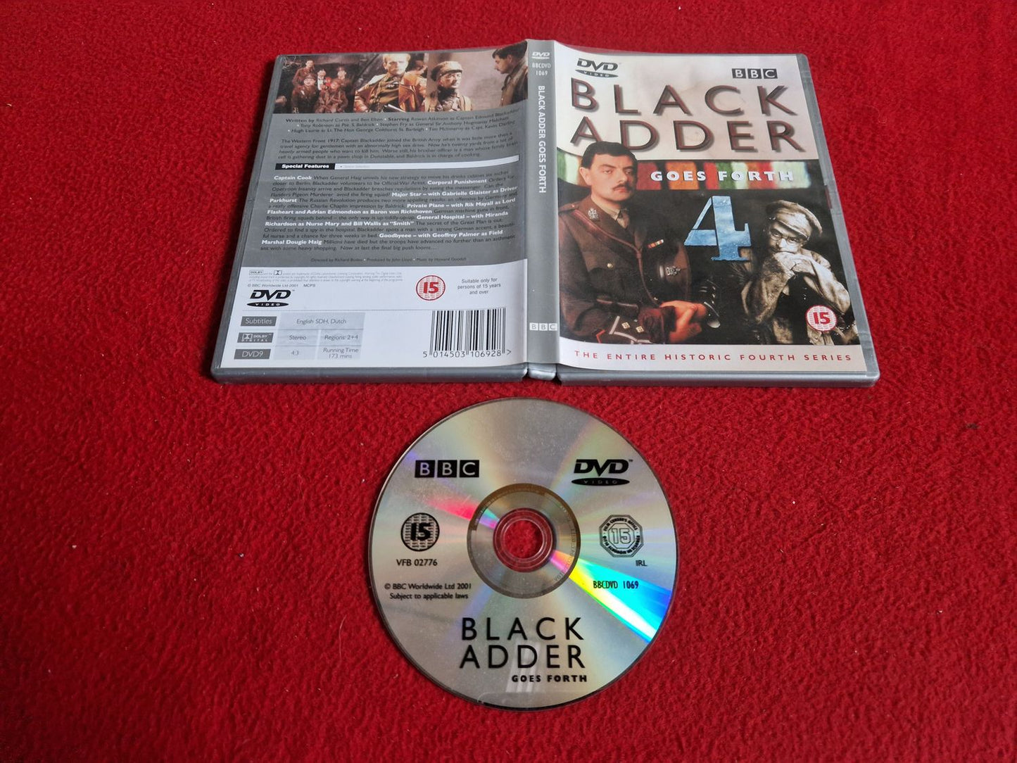 BLACKADDER GOES FORTH DVD