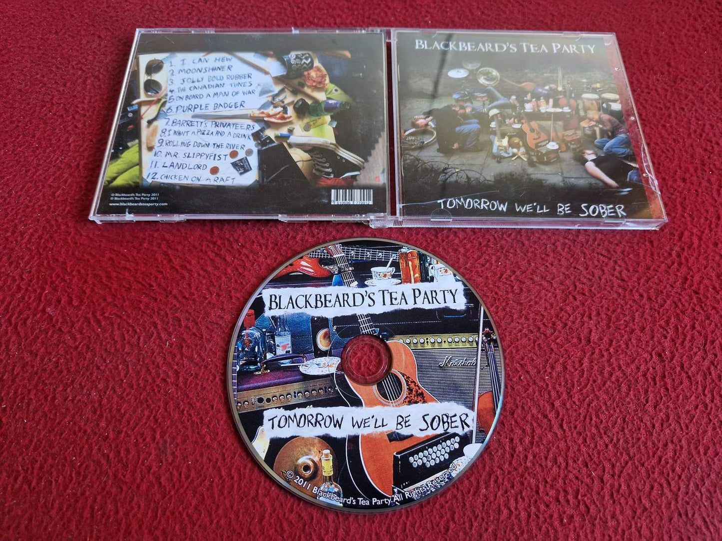 BLACKBEARD'S TEA PARTY TOMORROW WE'LL BE SOBER CD