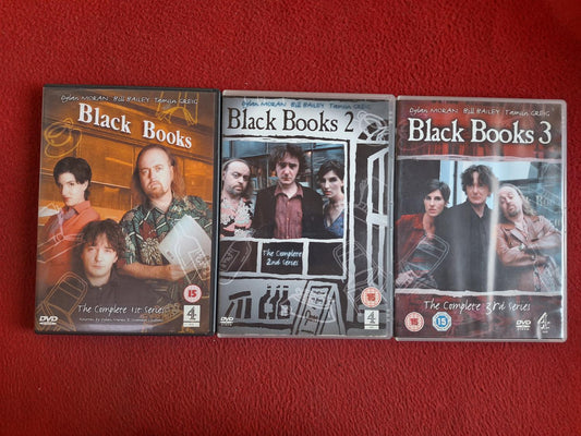 BLACK BOOKS 1 - 3 BOX DVD