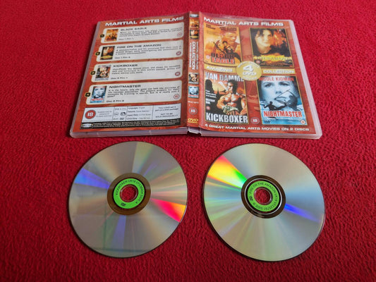 BLACK EAGLE / FIRE ON THE AMAZON / KICKBOXER / NIGHTMASTER DVD