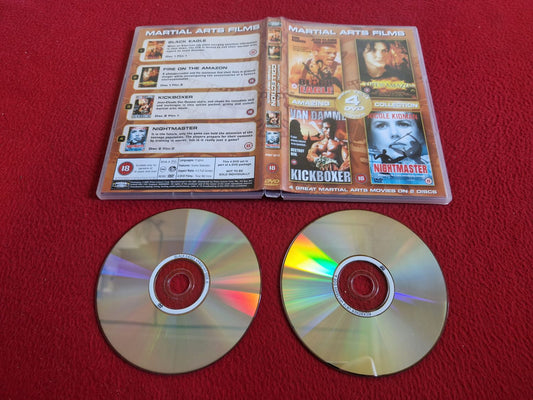 BLACK EAGLE / FIRE ON THE AMAZON / KICKBOXER / NIGHTMASTER DVD