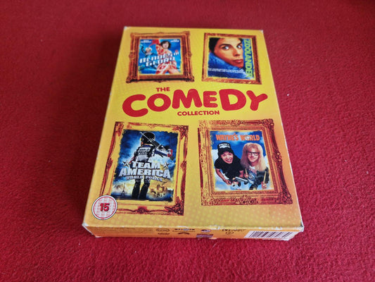 BLADES OF GLORY / ZOOLANDER / TEAM AMERICA / WAYNE'S WORLD BOX till DVD