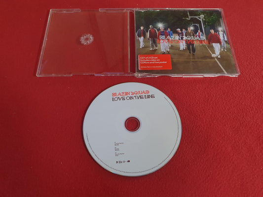 BLAZIN SQUAD LOVE ON THE LINE SINGEL till CD