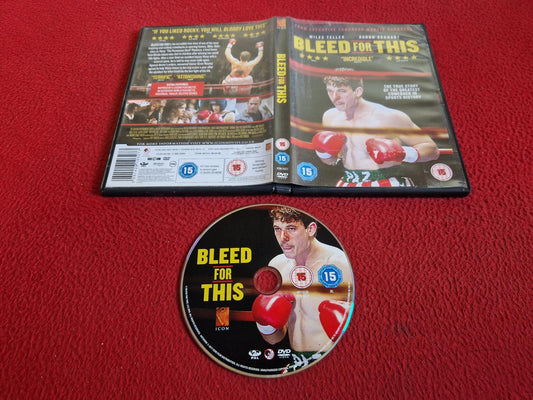 BLEED FOR THIS DVD