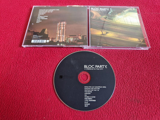 BLOC PARTY A WEEKEND IN THE CITY CD