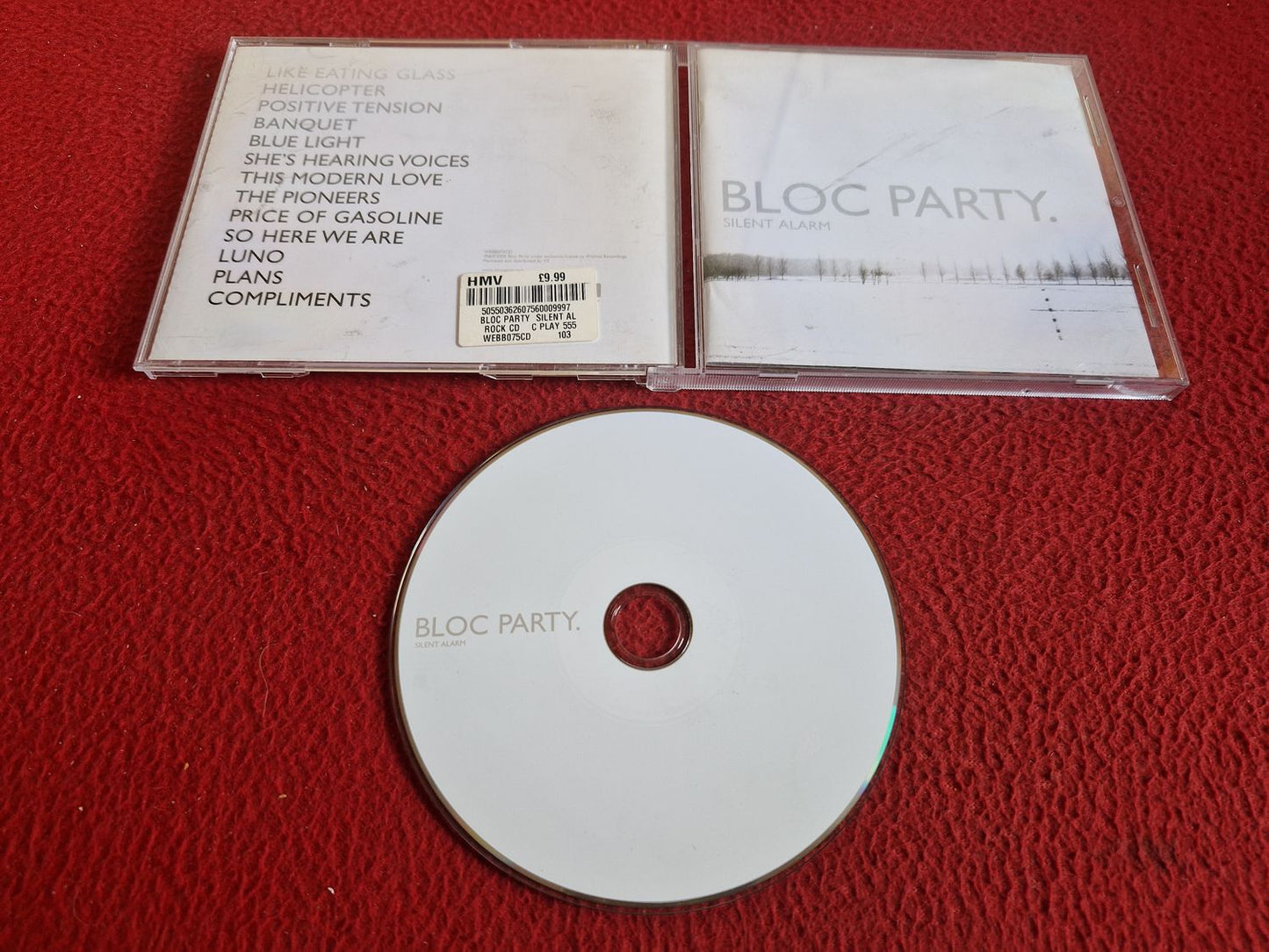 BLOC PARTY SILENT ALARM CD