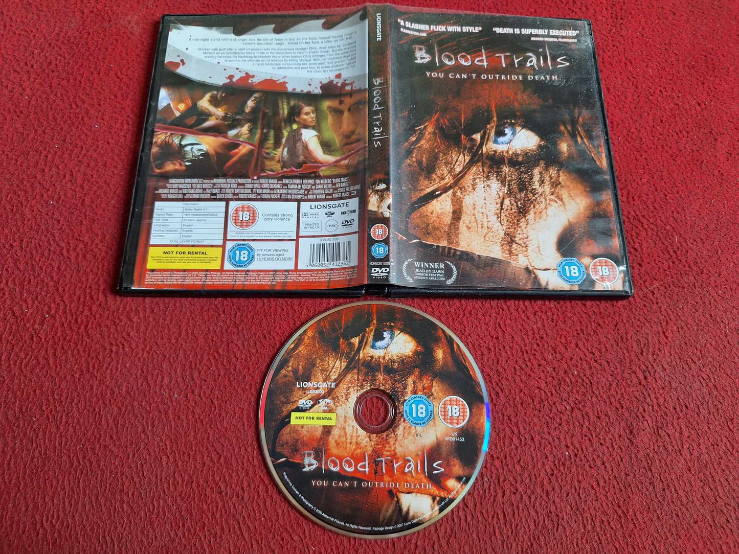 BLOOD TRAILS DVD