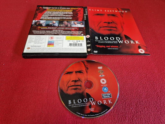 BLOOD WORK till DVD