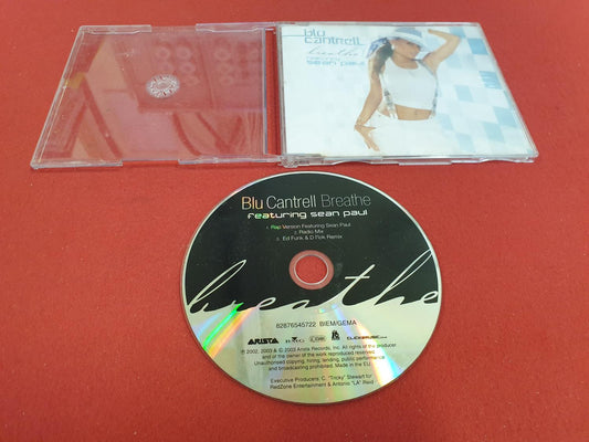 BLU CANTRELL FEAT SEAN PAUL BREATHE SINGEL till CD
