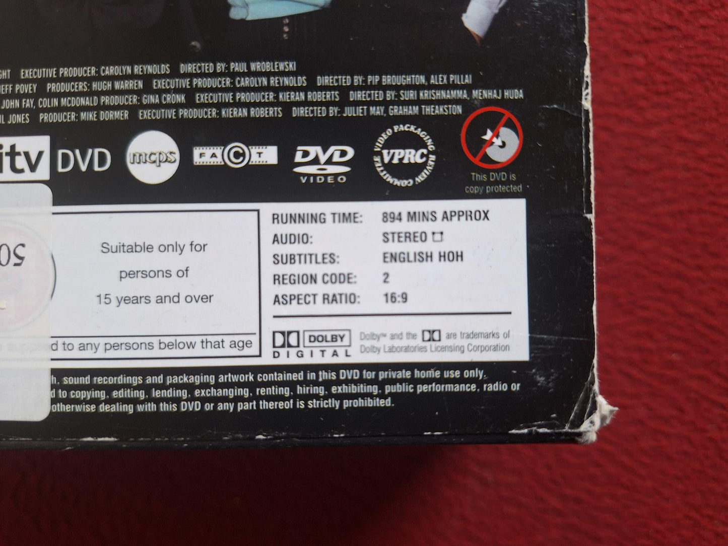BLUE MURDER SERIES 1 - 4 BOX DVD