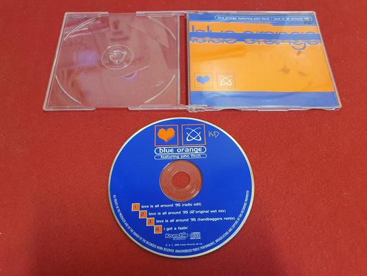 BLUE ORANGE FEAT JOHN FINCH LOVE IS ALL AROUND SINGEL till CD