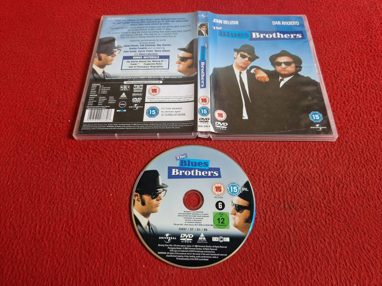 BLUES BROTHERS DVD