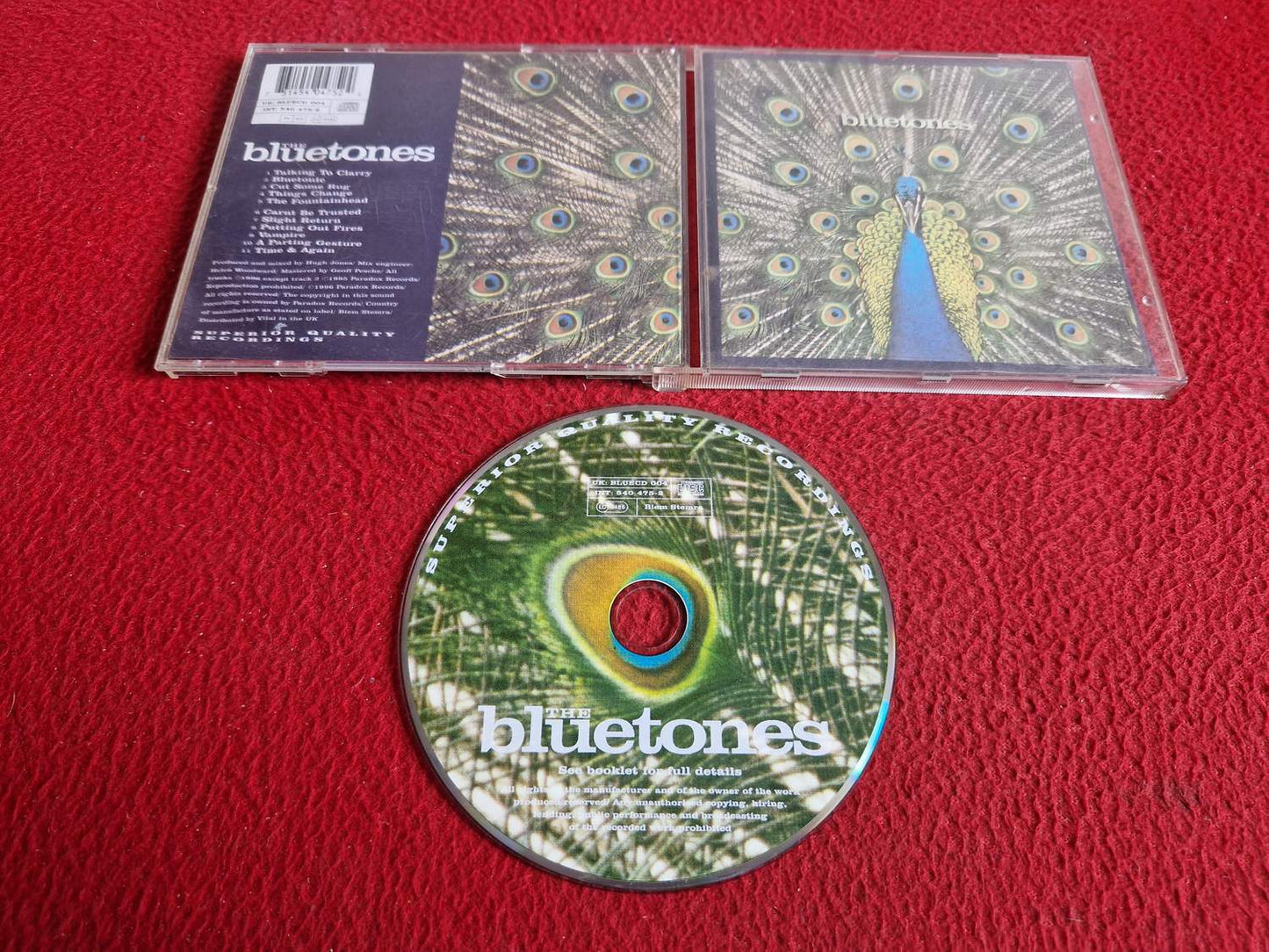BLUETONES EXPECTING TO FLY CD
