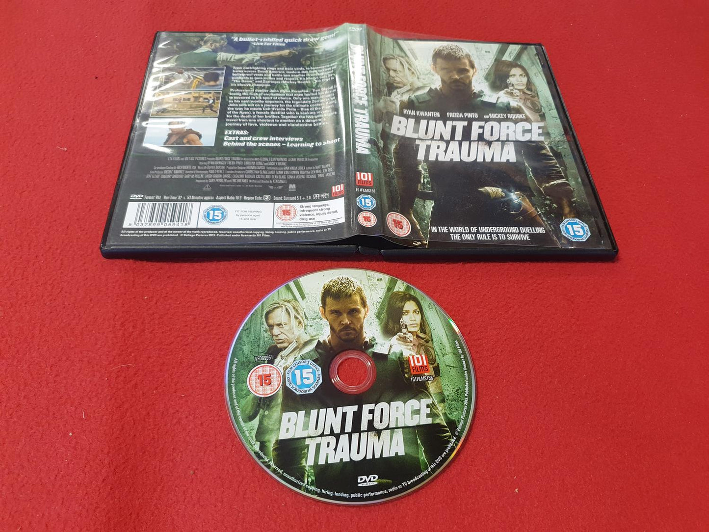 BLUNT FORCE TRAUMA till DVD