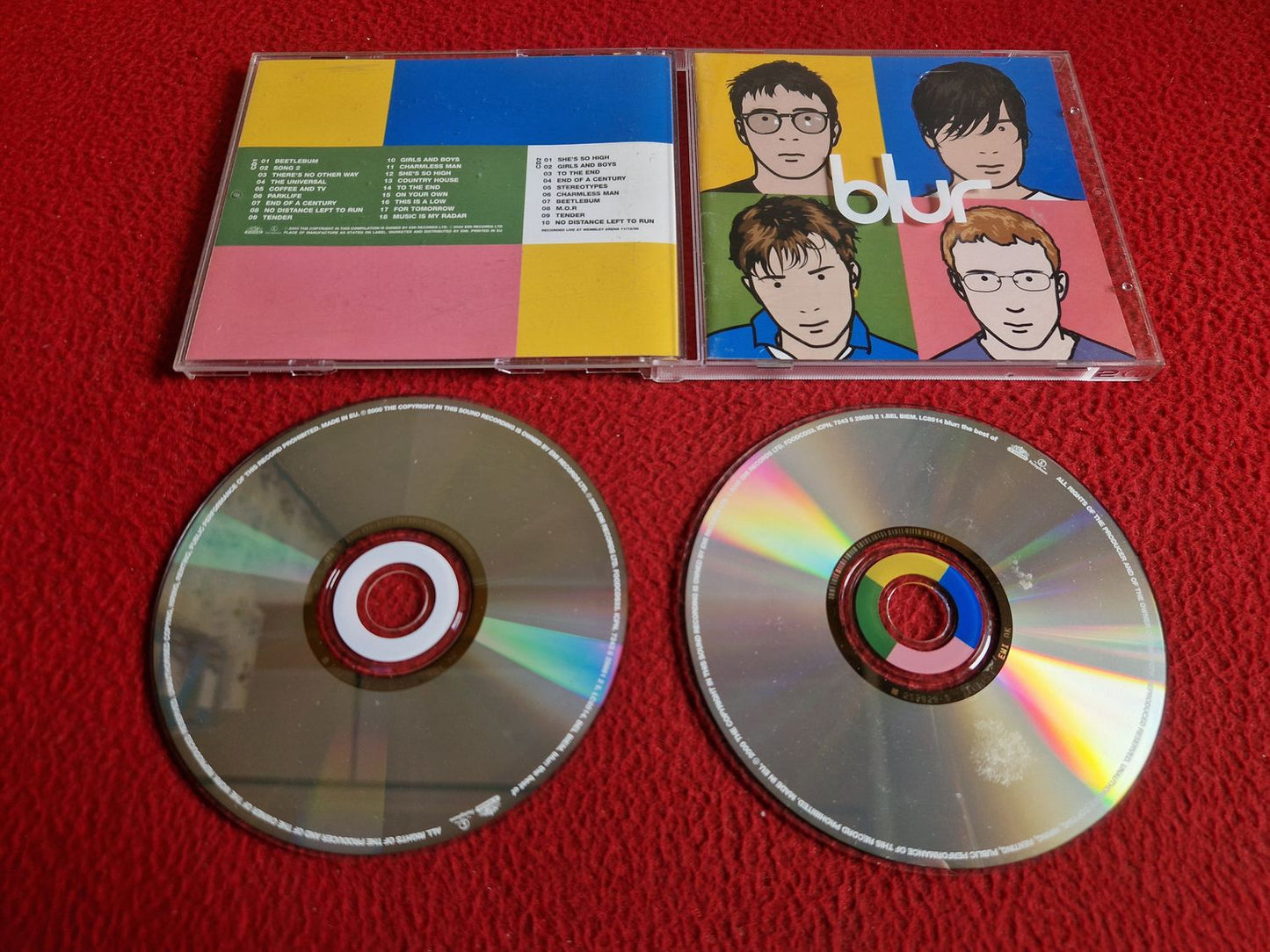 BLUR BEST OF CD