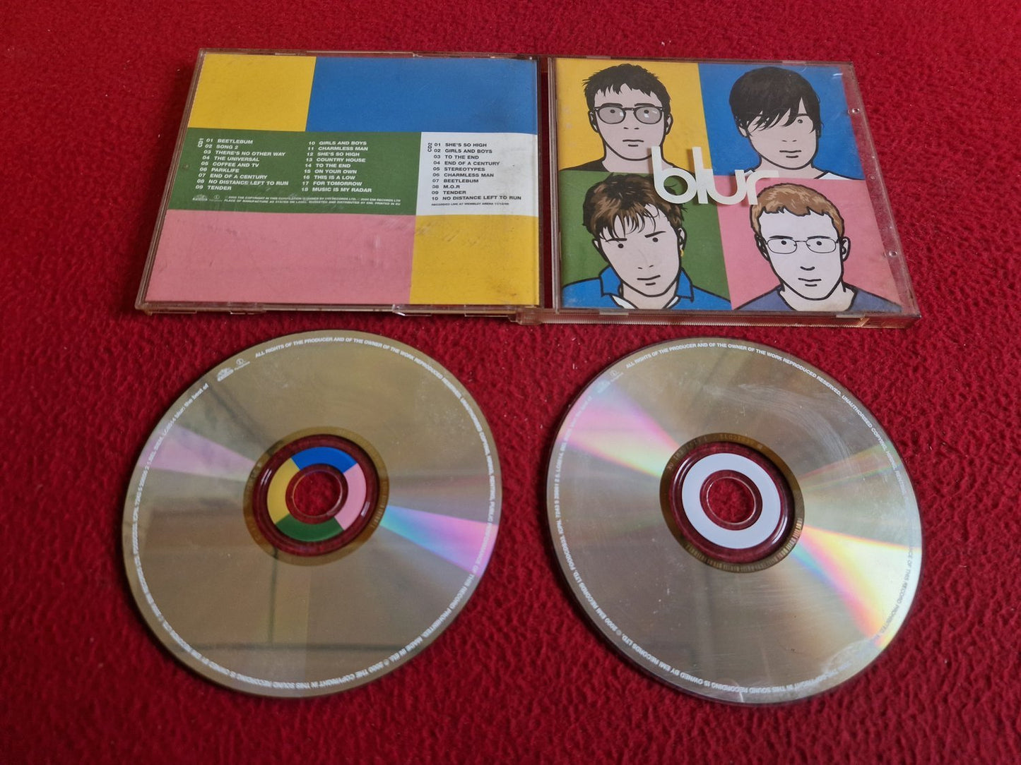 BLUR: THE BEST OF CD