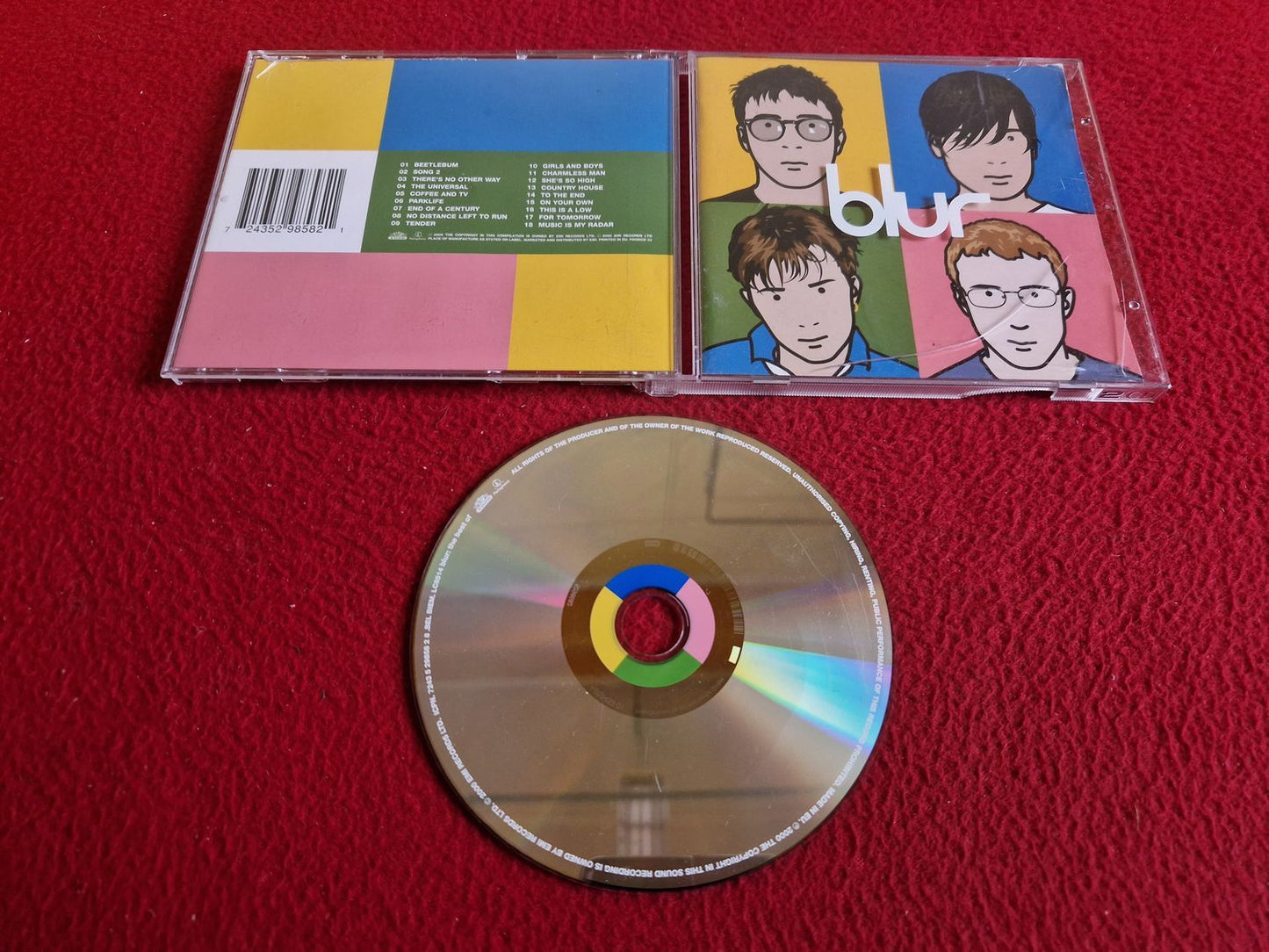 BLUR: THE BEST OF CD