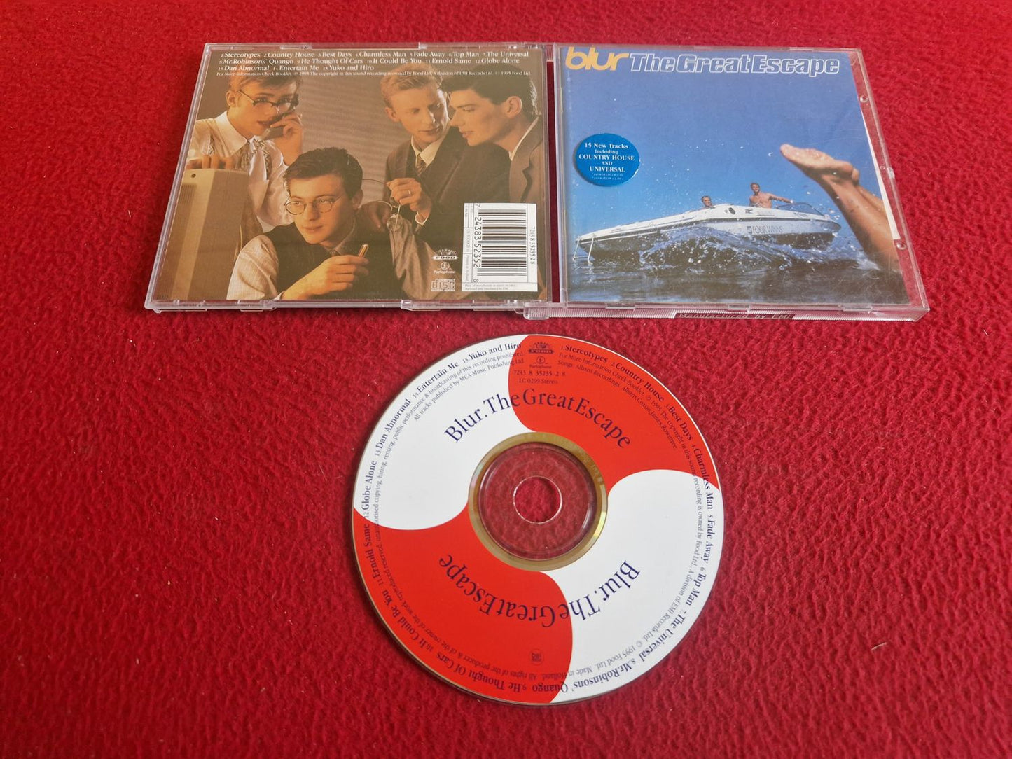 BLUR THE GREAT ESCAPE CD
