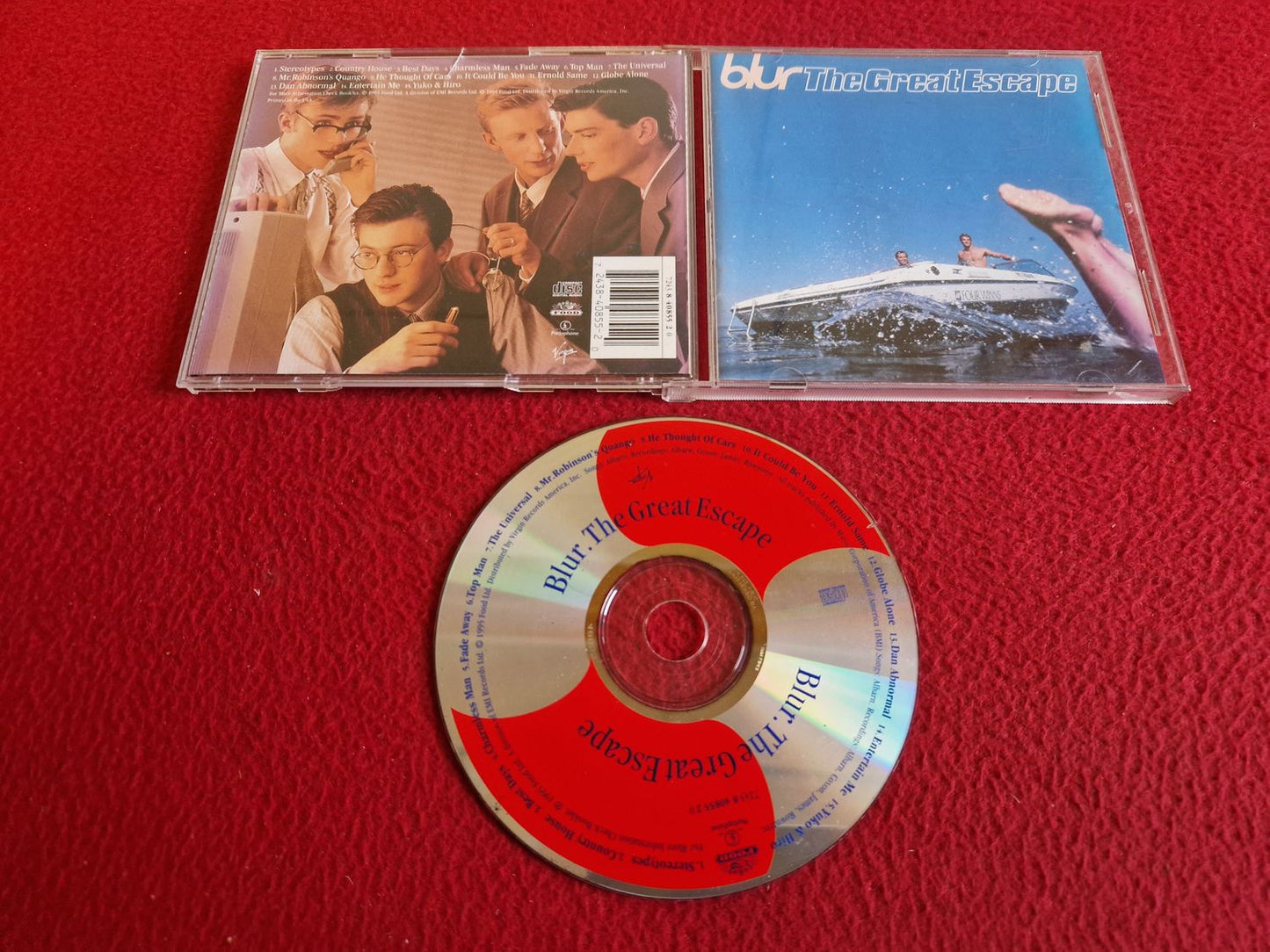 BLUR THE GREAT ESCAPE CD