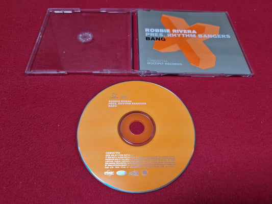 BOBBIE RIVERA PRES. RHYTHM BANGERS BANG SINGEL till CD