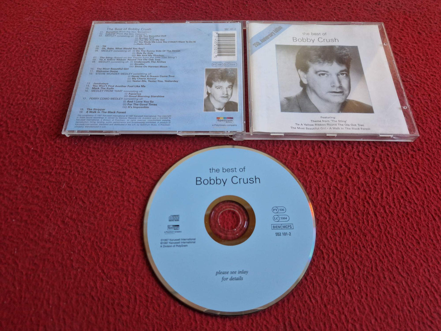 BOBBY CRUSH THE BEST OF CD