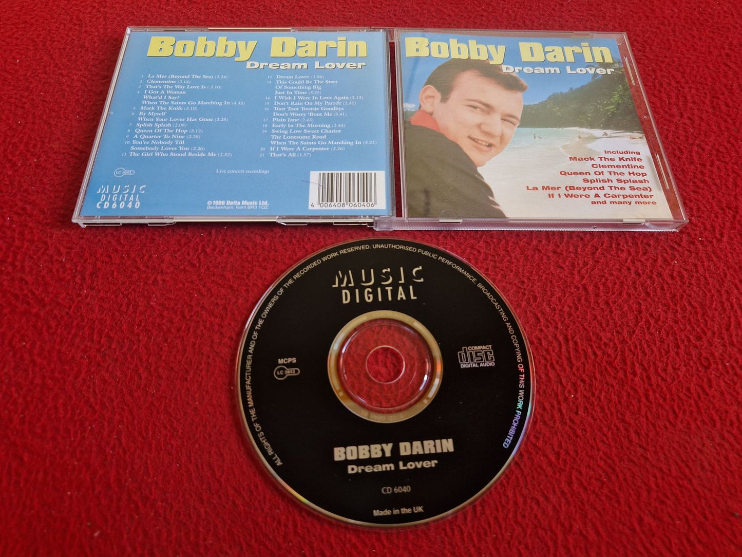 BOBBY DARIN DREAM LOVER CD