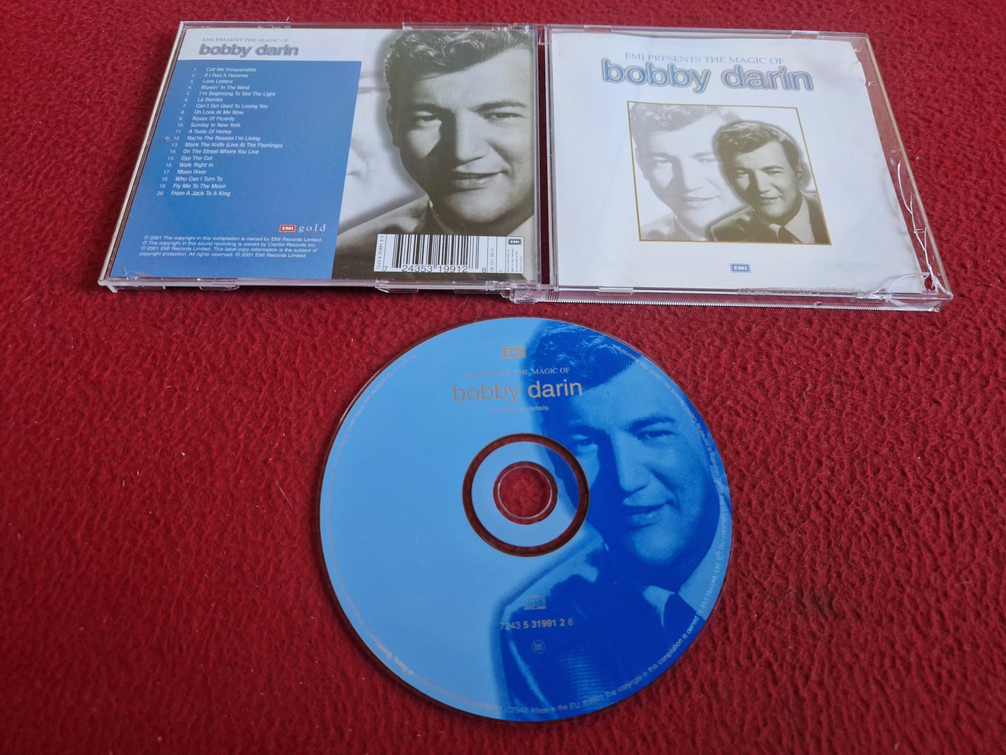 BOBBY DARIN - EMI PRESENTS THE MAGIC OF CD