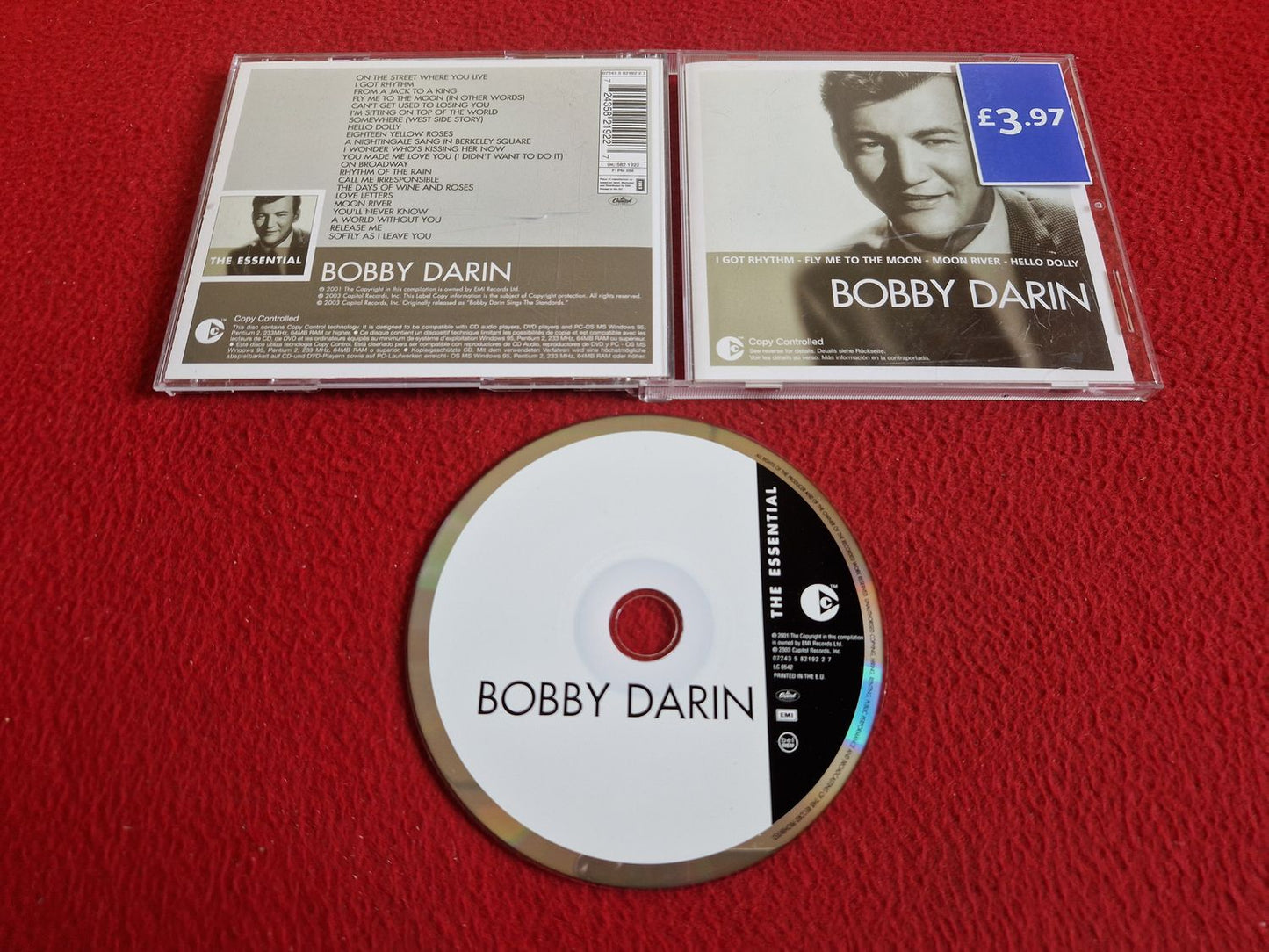 BOBBY DARIN THE ESSENTIAL CD