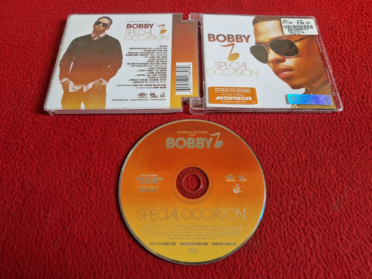BOBBY SPECIAL OCCASION CD