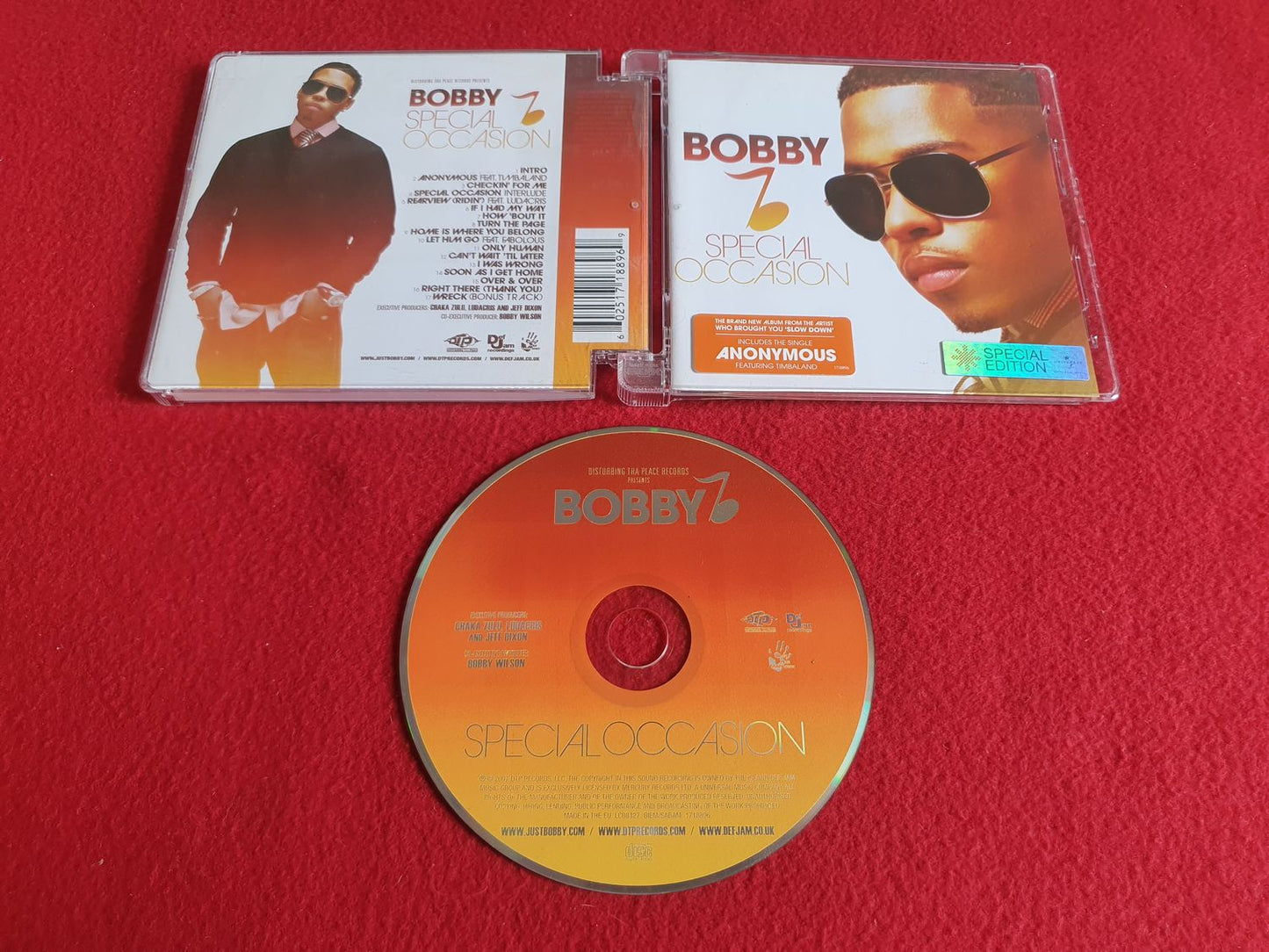 BOBBY SPECIAL OCCASION till CD