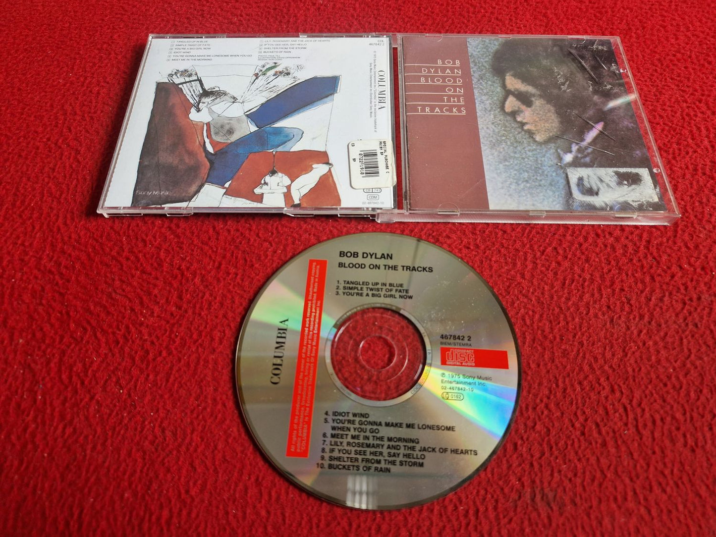 BOB DYLAN BLOOD ON THE TRACKS CD