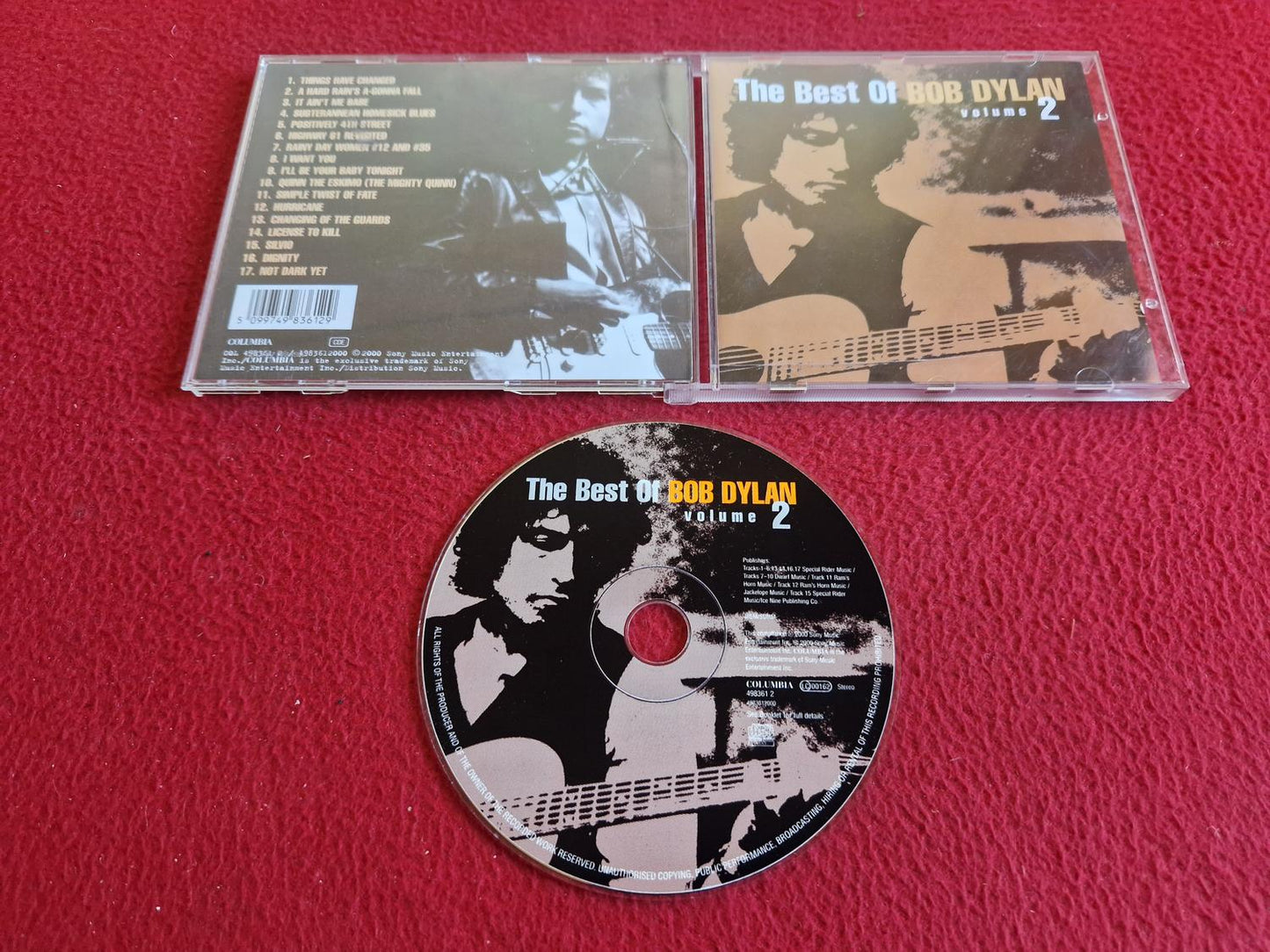 BOB DYLAND THE BEST OF VOLUME 2 CD