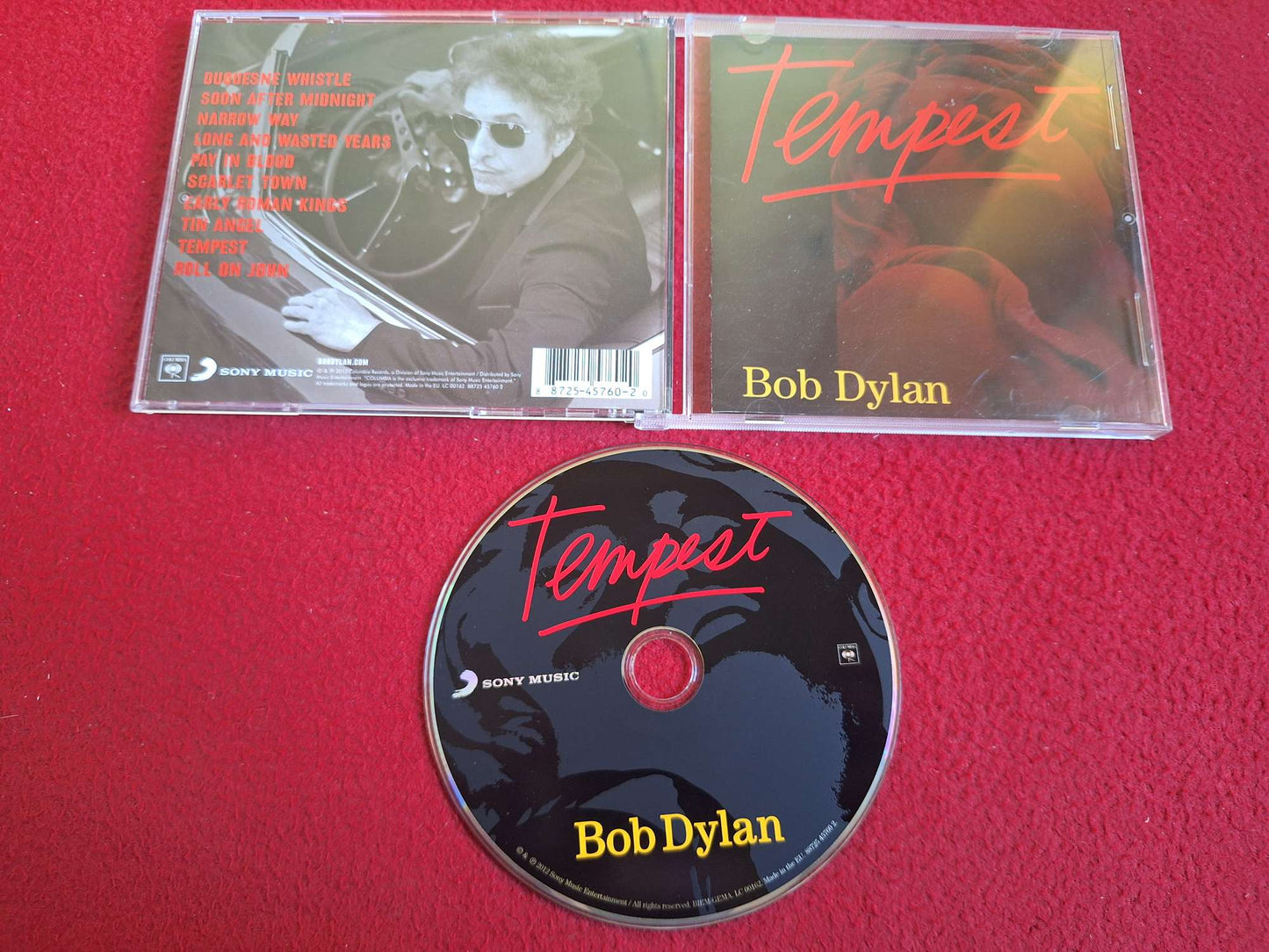 BOB DYLAN TEMPEST CD