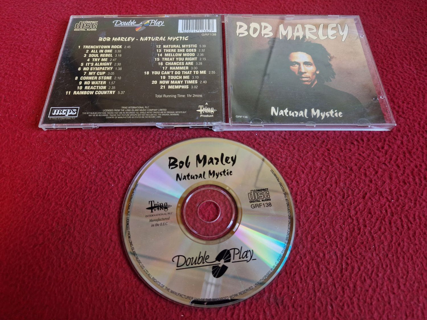 BOB MARLEY NATURAL MYSTIC CD