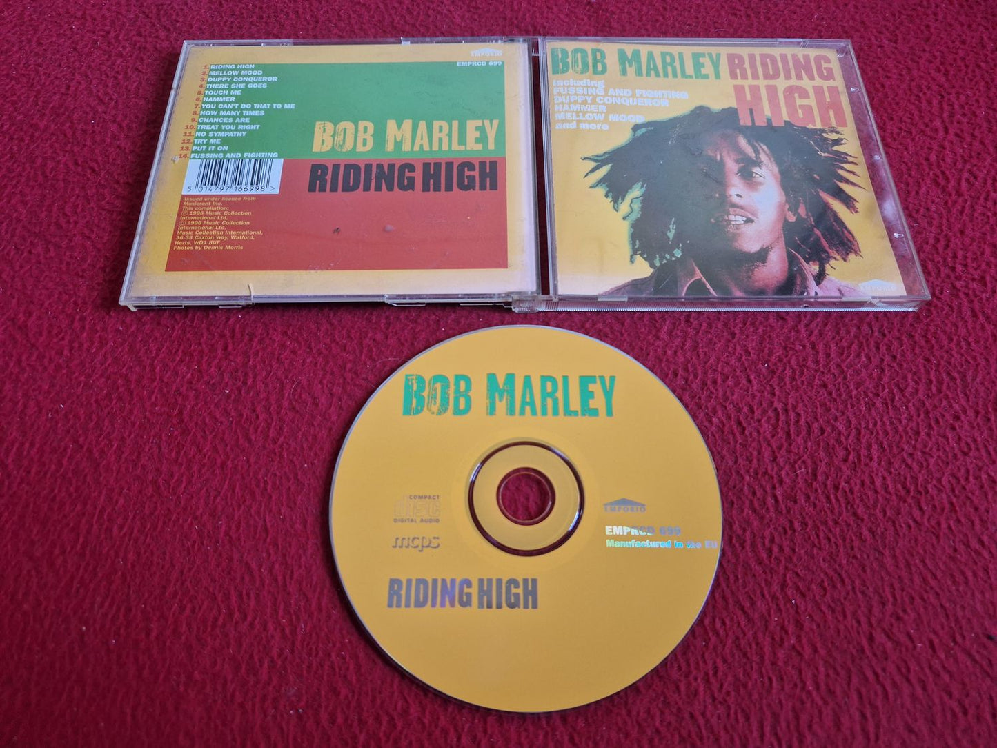 BOB MARLEY RIDING HIGH CD