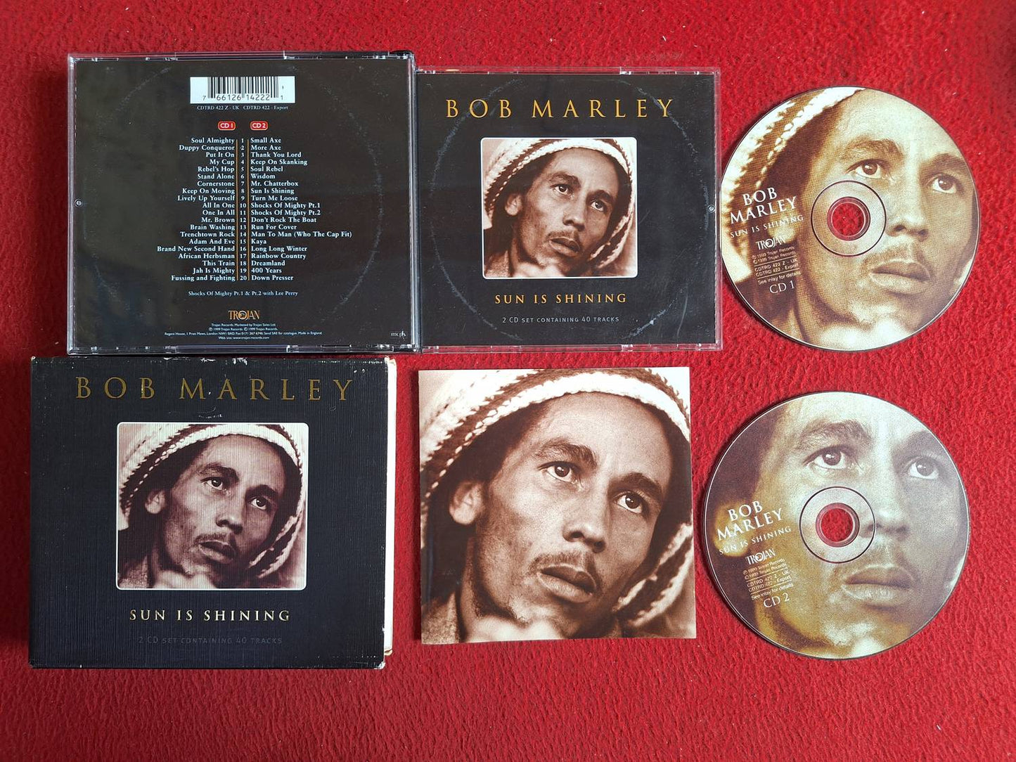 BOB MARLEY SUN IS SHINING CD BOX