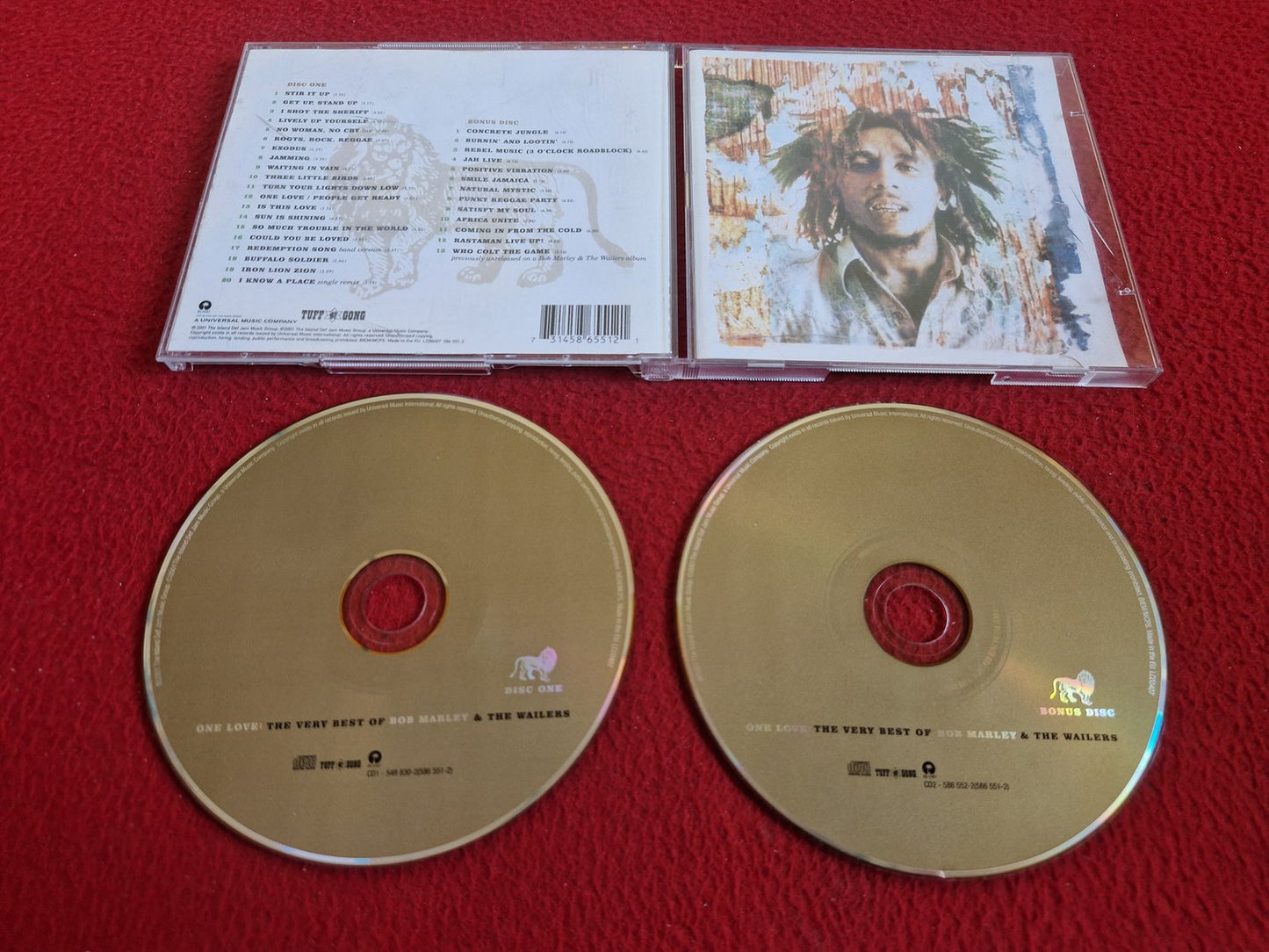 BOB MARLEY & THE WAILERS ONE LUCK THE VERY BEST OF CD